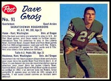 91 Dave Grosz